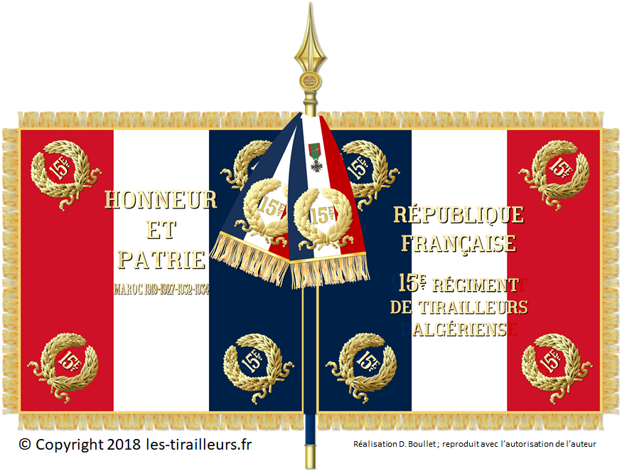 Drapeau 15e RTA